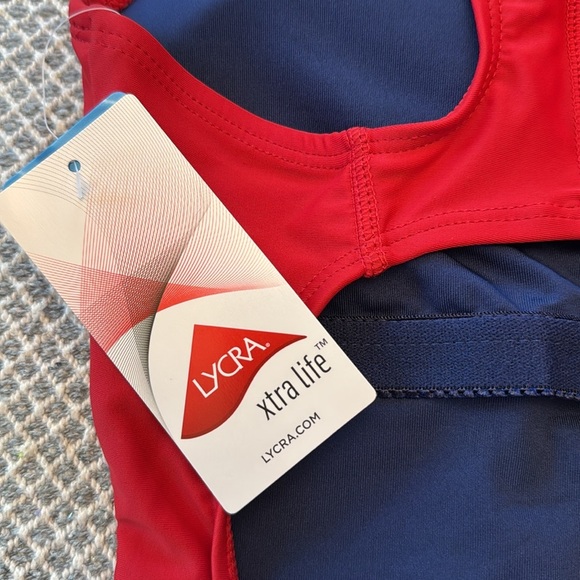 Adoretex girls Guard Polyester Wide Strap Swimsuit size 30 - Picture 7 of 10